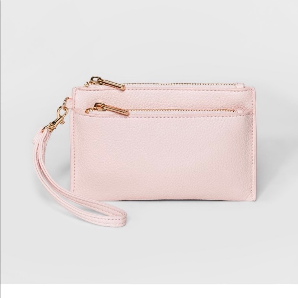 A NEW DAY Light Pink Wristlet